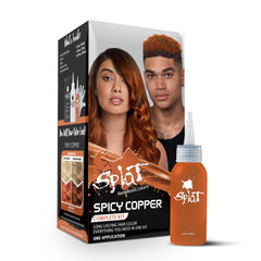 SPLAT Spicy Copper Semi-Permanent Hair Dye – 100% Vegan Long Lasting Orange Colour