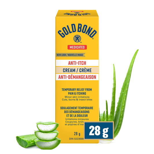 Gold Bond Medicated Anti Itch Cream, 28g