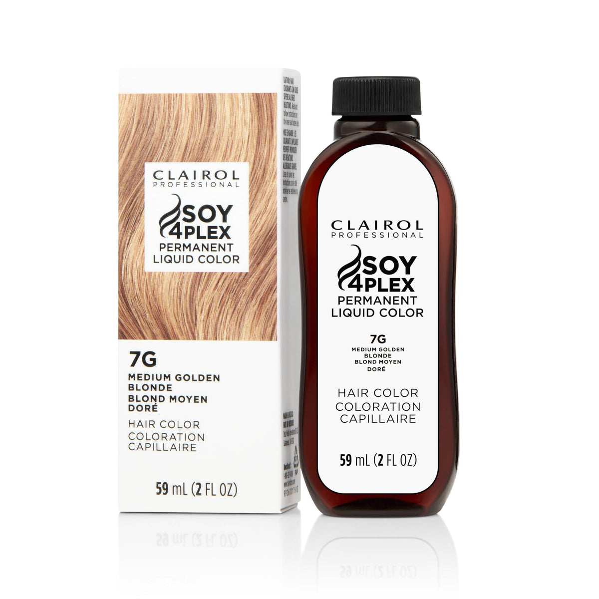 Clairol Professional Permanent Liquicolor, 7g Medium Golden Blonde, 2 Fl Oz | 59 ml - Packaging May Vary