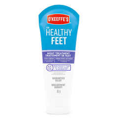 O'Keeffe's Healthy Feet Night Treatment Foot Cream, Restorative Lotion Works While You Sleep, Deep Conditioning Oils, 3oz/85g Tube, (Pack of 1)