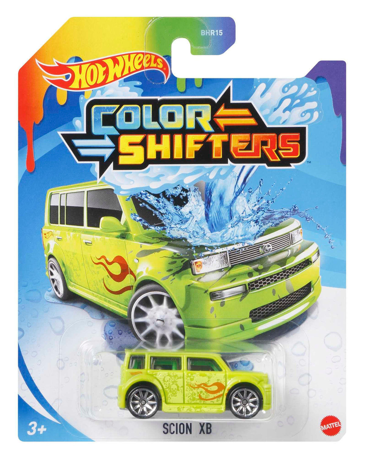 Hot Wheels Toy Car, 1:64 Scale Color Shifters Vehicle with Repeat Color Change in Icy Cold or Very Warm Water (Styles May Vary)