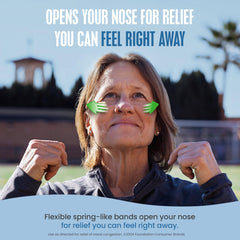 Breathe Right Extra Strength Nasal Strips, Clear, 44 count