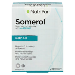 Nutripur Somerol - Sleep Aid, 60 vegetarian capsules