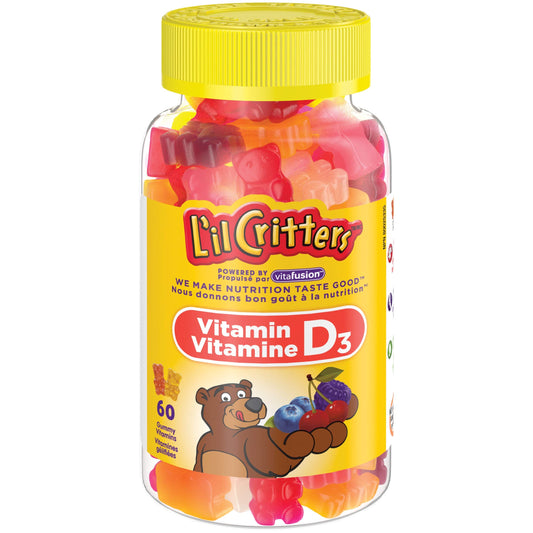 L'il Critters vitamin d gummy vitamins 60 Count