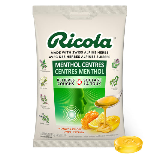 Ricola Menthol Centres Cough Drops