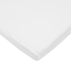 American Baby Company 100% Natural Cotton Supreme Jersey Knit Fitted Bassinet Sheet, White, Soft Breathable, for Boys and Girls