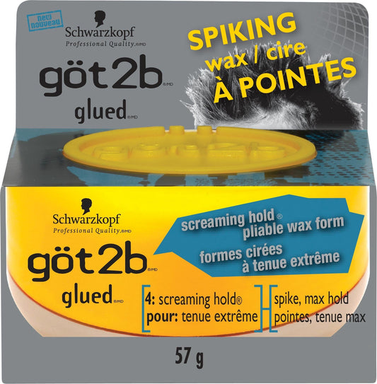 Got2b Glued Spiking Wax Screaming Hold, 57 Grams