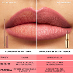 L’Oréal Paris Colour Riche Lip Liner, Au Naturale, 0.0070-ounce