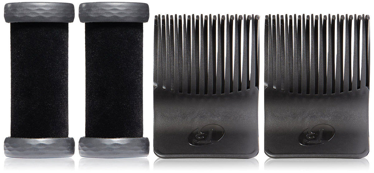 T3 - Volumizing Hot Rollers LUXE (2 ct.) | Hair Curlers and Volumizers for All Hair Lengths | Pairs with T3 Volumizing Hot Rollers LUXE Set