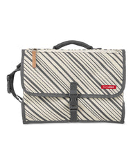 Skip Hop Portable Baby Changing Pad, Pronto, Graphite Stripe