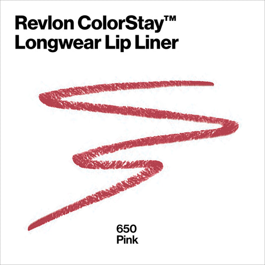 Revlon ColorStay Lip Liner, Pink, 0.01oz/ 0.28g