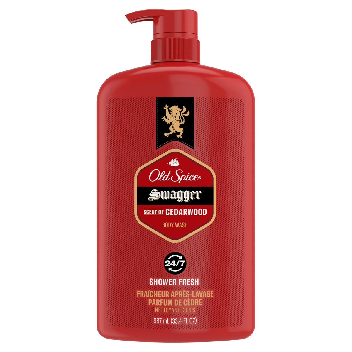 Old Spice Red Zone Swagger Scent Body Wash for Men, 887 mL