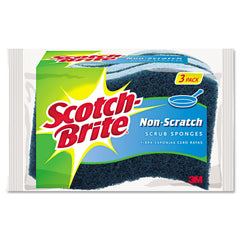 Scotch-Brite Scrub Sponge, 3 Pack, Multipurpose Sponges for Dishes ,Garage, Outdoor, Kitchen
