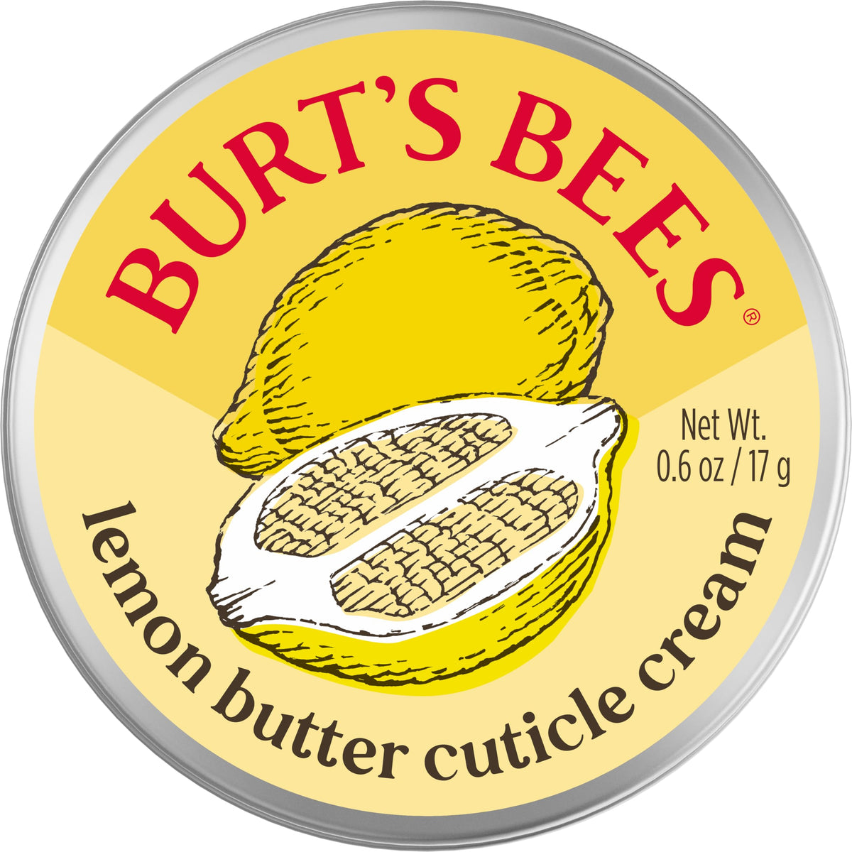 Burt's Bees Lemon Butter Cuticle Cream, Mother's Day Gift, 15g