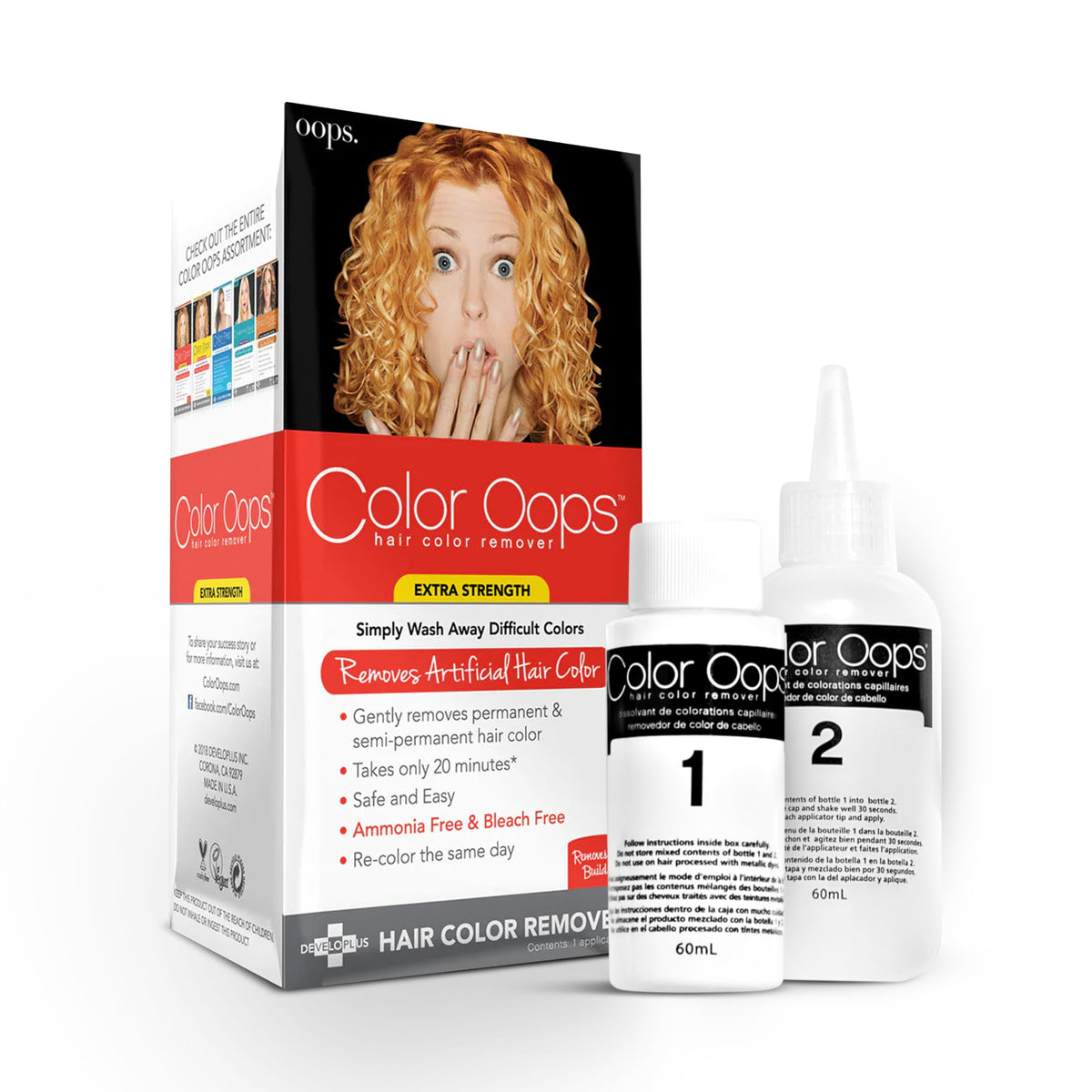 Color Oops Extra Strength Colour Remover, White