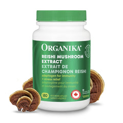 Organika Mushroom Extract - Reishi 180 Vcaps