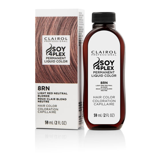 Clairol Professional Permanent Liquicolor, 8rn Light Red Neutral Blonde, 2 oz. - Packaging May Vary