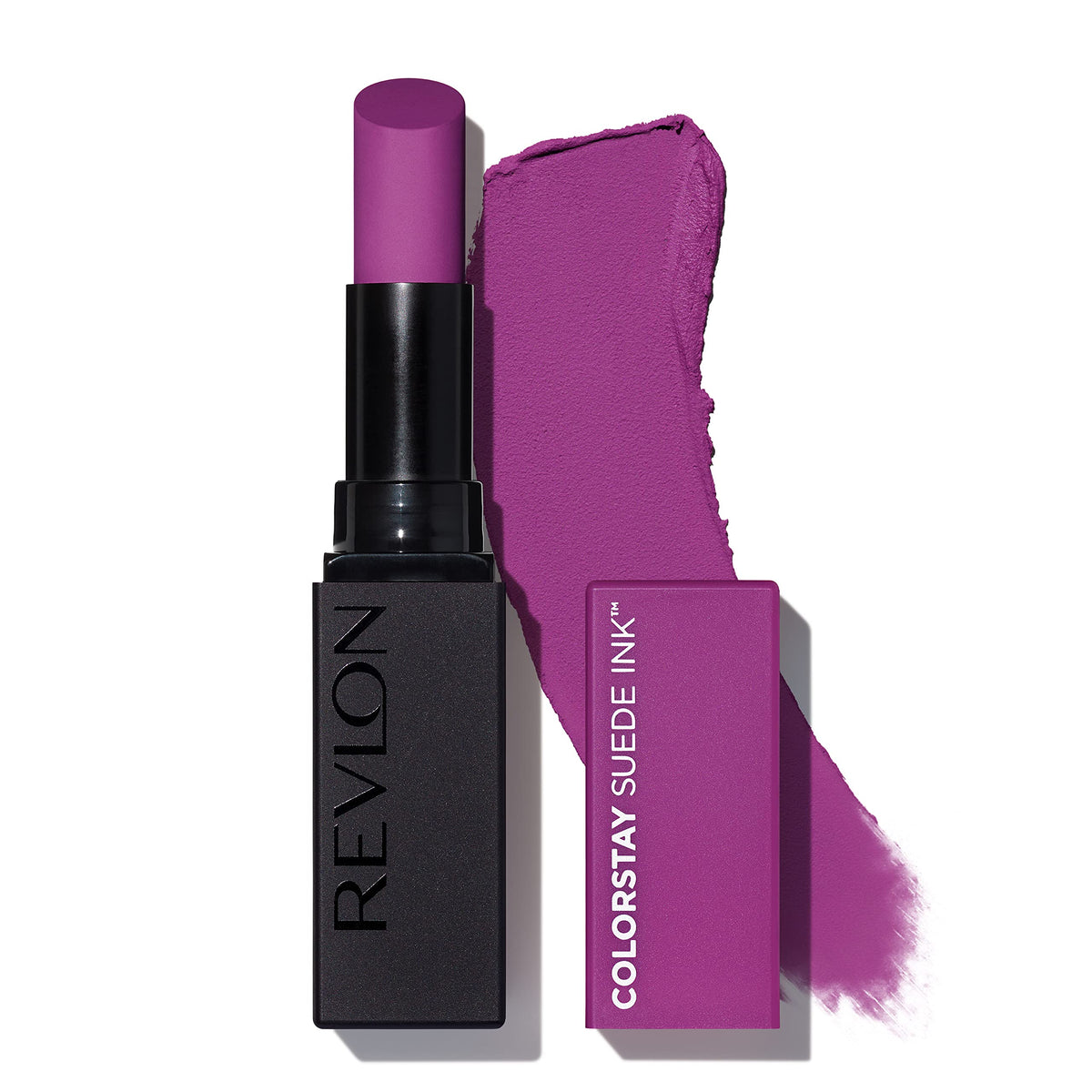 REVLON Lipstick, ColorStay Suede Ink, Built-in Primer, Infused with Vitamin E, Waterproof, Smudgeproof, Matte Color, 013 Stir The Pot, 0.09oz / 2.5g (Pack of 1)