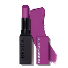 REVLON Lipstick, ColorStay Suede Ink, Built-in Primer, Infused with Vitamin E, Waterproof, Smudgeproof, Matte Color, 013 Stir The Pot, 0.09oz / 2.5g (Pack of 1)