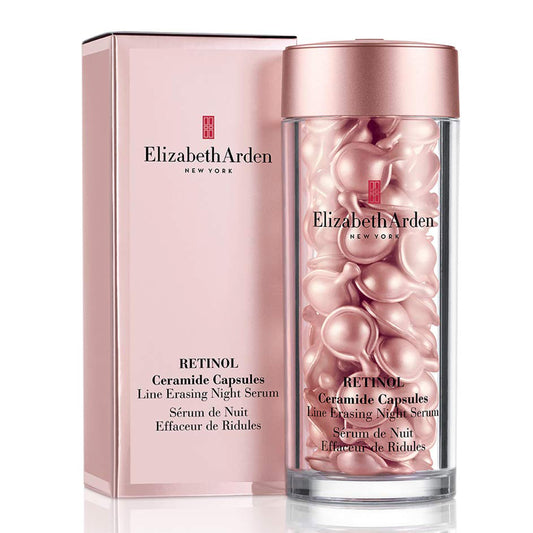 Elizabeth Arden for Women Retinol Ceramide Capsules Line Erasing Night Serum 60 Capsules, 0.95 Fluid_Ounces