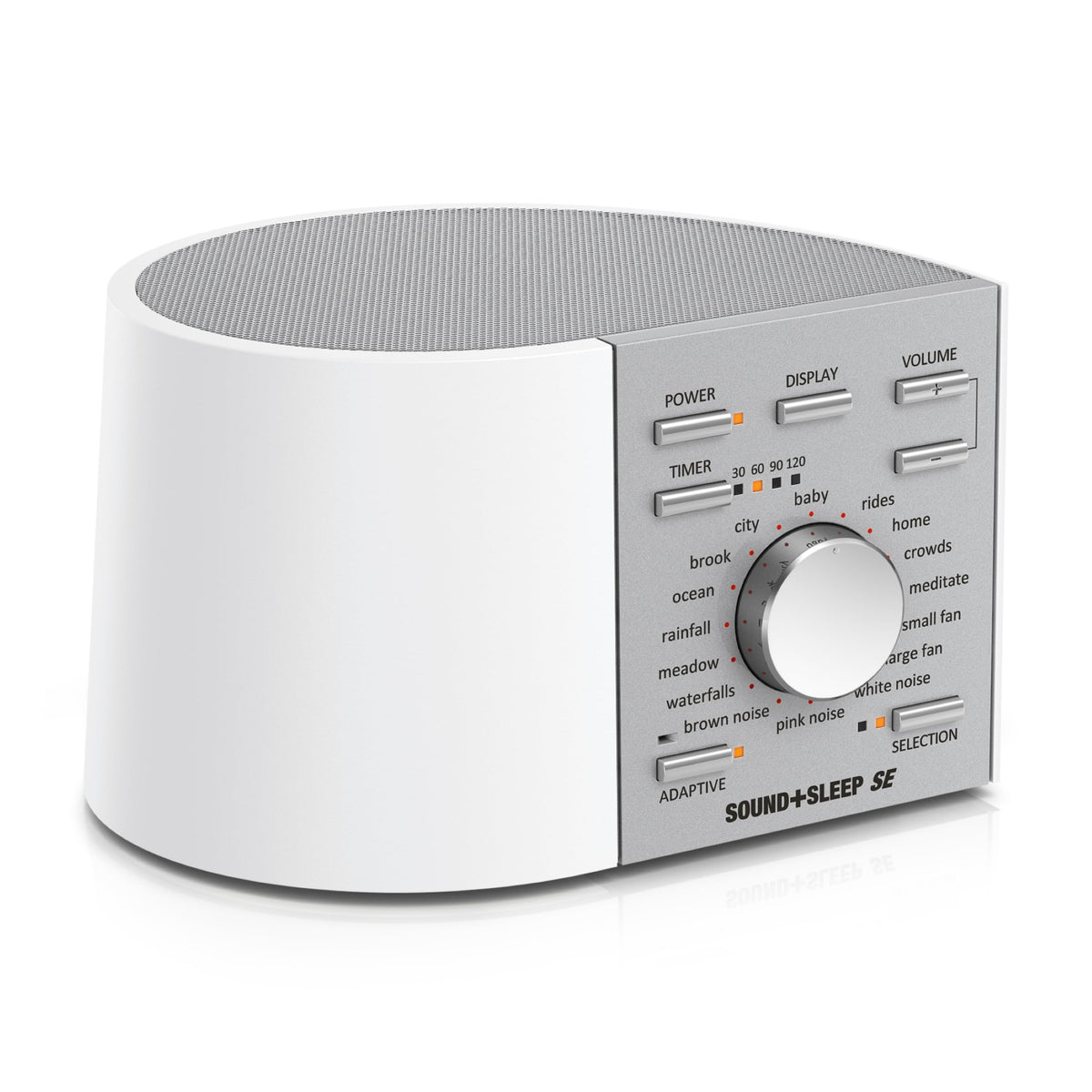 Adaptive Sound Technologies Sound+Sleep SE Special Edition High Fidelity Sleep Sound Machine with Real Non-Looping Nature Sounds, Fan Sounds, White, Pink & Brown Noise, & Adaptive Sound Technology