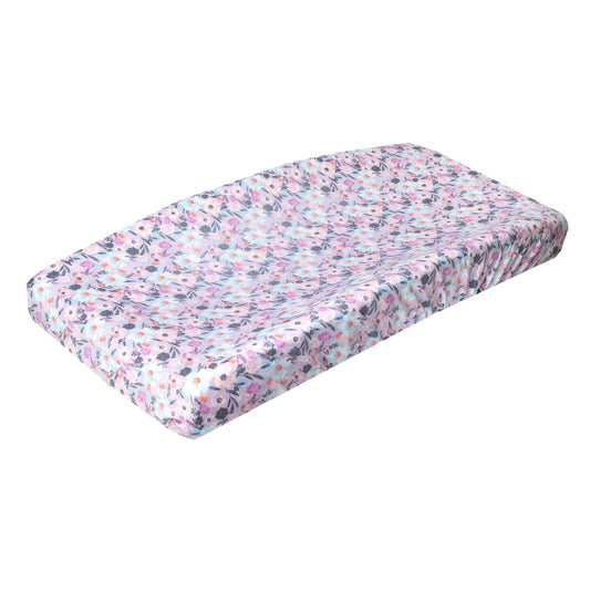 Copper Pearl Premium Knit Diaper Changing Pad Cover"Morgan"