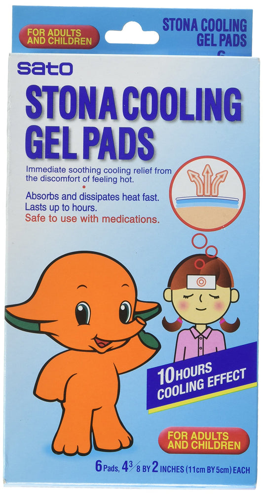 Stona Cooling Gel Pads, 6 Count