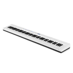 88-Key Electric Piano Keyboard with Adjustable Stand and, Portable Bag-White