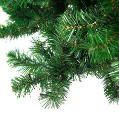 9 FT Pre-Lit Artificial Christmas Tree with 2028 PVC Tips and 700 Warm White LED Lights
