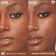 Maybelline New York Super Stay Lumi Matte Foundation, Up to 30H Wear, Luminous Matte, Buildable Coverage, Amino Acids, 367, 35 ml
