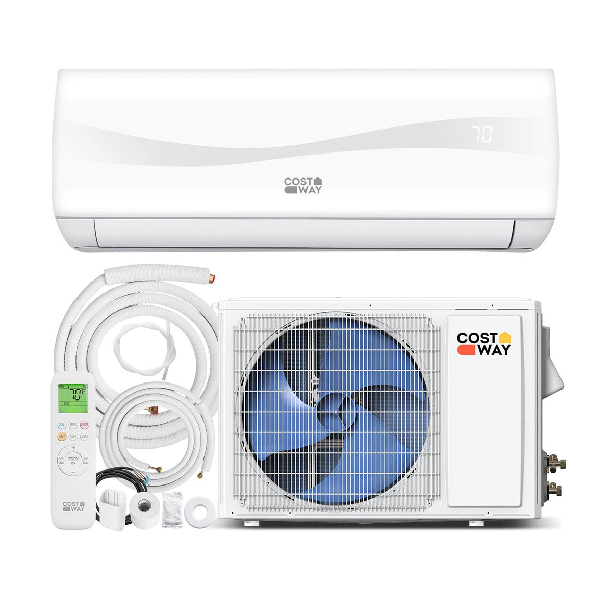 Blast Series 9100 BTU 19 SEER2 208-230V Mini Split Air Conditioner with Heat Pump