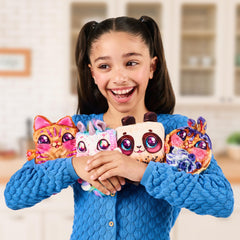 Cookeez Makery Toasty Treatz Toaster with Scented Plush - Comes with only 1 ; Make A Soft and Squishy Surprise Plush Friend. Pop-in-Bread and See A Surprise Plush Pop Up! - Styles May Vary