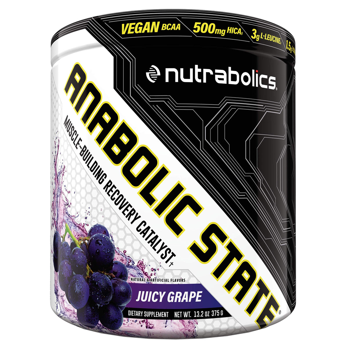 NUTRABOLICS Anabolic State Bcaa Grape 375 gram