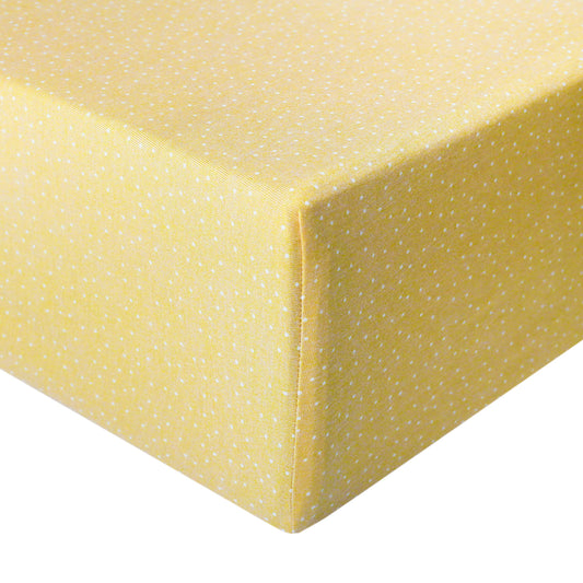 Copper Pearl Premium Fitted Knit Crib Sheet/Toddler Sheet Marigold, 0.60 gram (X002FQEAGD)