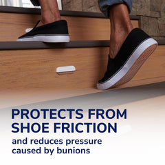 Dr. Scholl's BUNION CUSHION with Duragel Technology, 5ct. Cushioning Protection Against Shoe Pressure and Friction That Fits Easily in Any Shoe For Immediate and All-Day Pain Relief