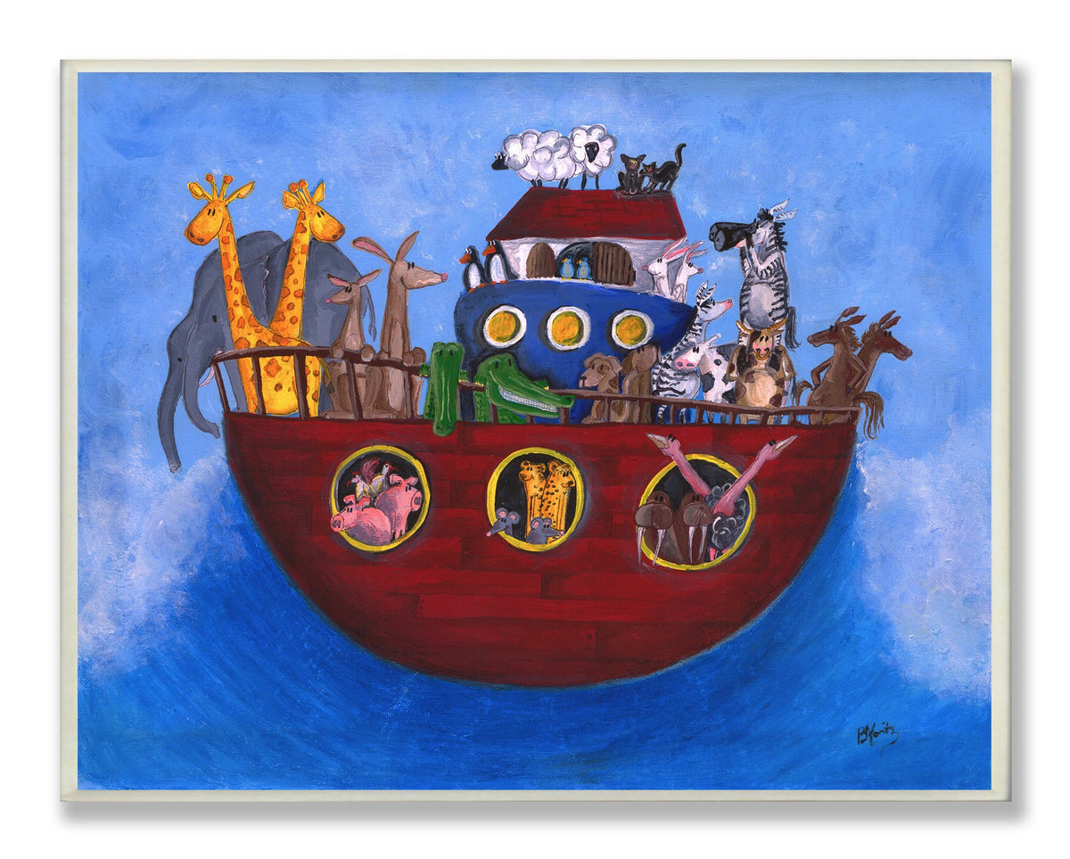 The Kids Room by Stupell Noah's Ark Rectangle Wall Plaque