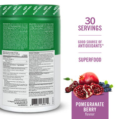 Biosteel Sport Greens Vegan Superfood Powder, High Antioxidants, Pomegranate Berry, 306 gram