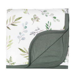Large Premium Knit Baby 3 Layer Stretchy Quilt Blanket Haven by Copper Pearl (H3-G5FG-I2HY)