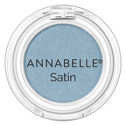 Annabelle Satin Single Eyeshadow, Sky, Velvety-Smooth Texture, Highly Pigmented Finish, Easy to Apply & Blend, Long-Lasting, Paraben-Free, Fragrance-Free, Cruelty-Free, 1.5 g
