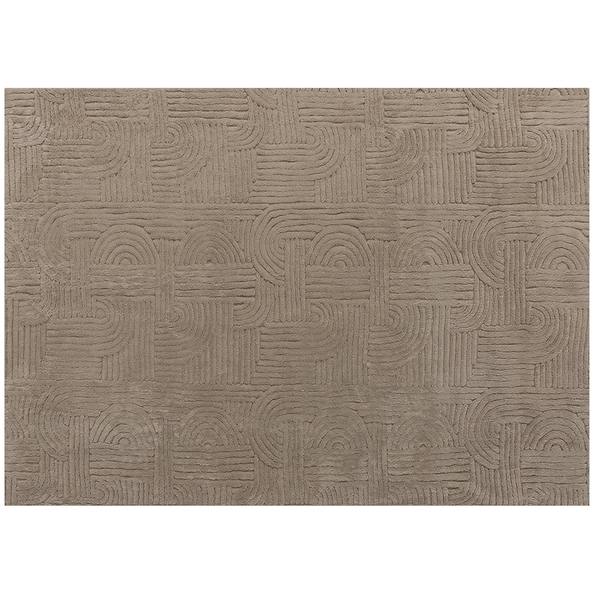 6x9 Area Rug, Luxurious Faux Fur Rug, Non-Slip Floor Carpet for Living Room, Bedroom, Dining Room, Tan
