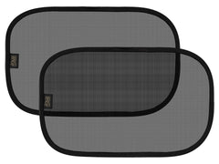 Jolly Jumper Sun Cling - 2-Pack Non-Adhesive Car Window Sun Shades for Baby - Mesh Shade for Side Windows - Reusable Protection for Travel