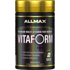Allmax VITAFORM FOR WOMEN (Women's Multi-Vitamin), 30 Day Supply