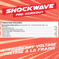 Base Pro Nutrition SHOCKWAVE PRE-WORKOUT, 40 Servings