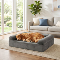 Dog Crate Furniture & Cooling Gel Dog Bed for Small and Medium Dogs