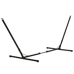 Adjustable Hammock Stand, Fits 10-13 ft Hammocks Up to 264lbs Capacity,Black