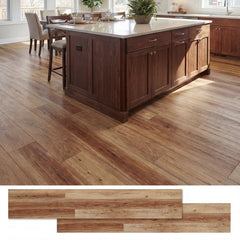 Floor Tile Vinyl Flooring Waterproof Vinyl Plank Flooring-Brown