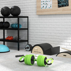 44lbs 4-in-1 Adjustable Weight Dumbbell Set, Barbell, Kettlebell, Push Up Stand, Green