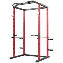 Power Cage, 1000 lbs Capacity Power Rack with Adjustable Height, Squat Rack for Home Gym Strength Training