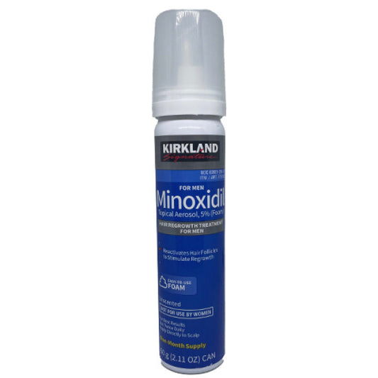 Men's Kirkland Signature Hair Regrowth Treatment 5% Minoxidil Foam, 2.13 fl. oz