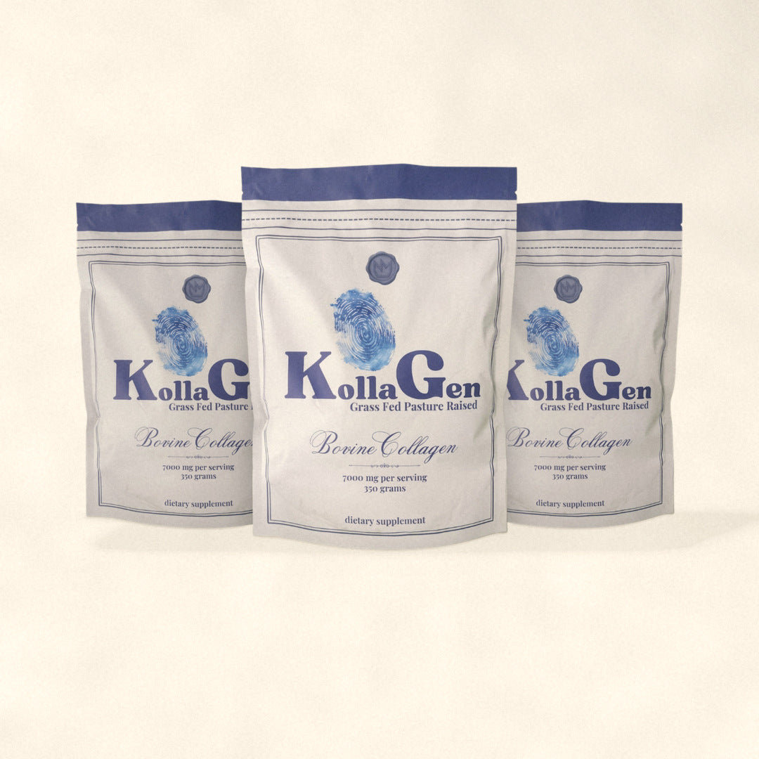 KollaGen (Grass Fed Collagen) Bundle of 3